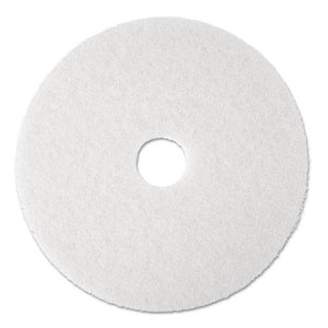 ESMMM08481 - Super Polish Floor Pad 4100, 17" Diameter, White, 5-carton