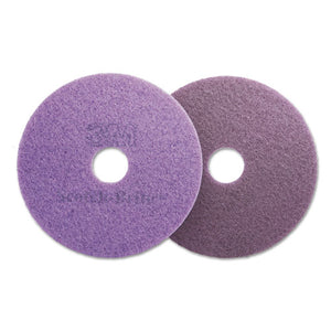 ESMMM08743 - Diamond Floor Pads, 16" Diameter, Purple, 5-carton