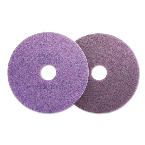 ESMMM08743 - Diamond Floor Pads, 16" Diameter, Purple, 5-carton
