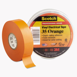 ESMMM10869 - Scotch 35 Vinyl Electrical Color Coding Tape, 3-4" X 66ft, Orange