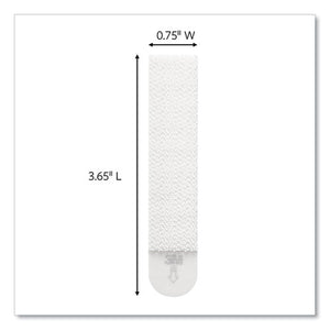 Picture Hanging Strips, Removable, Large, 0.63" X 3.63", White, 20 Pairs-pack