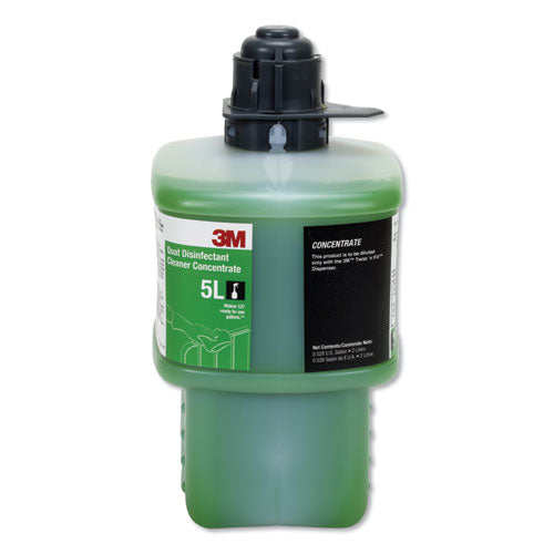Quat Disinfectant Cleaner Concentrate, Fresh Scent, 0.53 Gal Bottle, 6-carton