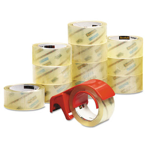 ESMMM375012DP3 - 3750 Commercial Performance Packaging Tape, 1.88" X 54.6yds, Clear, 12-pack