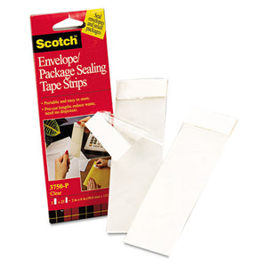 ESMMM3750P2CR - Envelope-package Sealing Tape Strips, 2" X 6", Clear, 50-pack