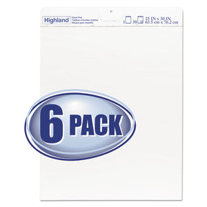 ESMMM5406PK - Easel Pad, Unruled, 25 X 30, 30 Sheets-pad, 6 Pads-pack