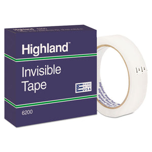 ESMMM6200342592 - Invisible Permanent Mending Tape, 3-4" X 2592", 3" Core, Clear