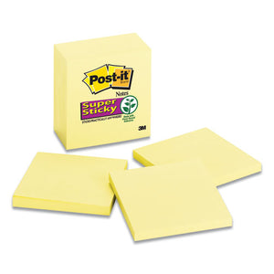 Canary Yellow Note Pads, 3 X 3, 90-sheet, 5-pack