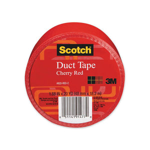 Duct Tape, 1.88" X 20 Yds, Cherry Red