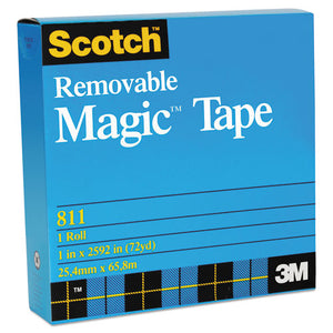 ESMMM811341296 - Removable Tape, 3-4" X 1296", 1" Core, Transparent