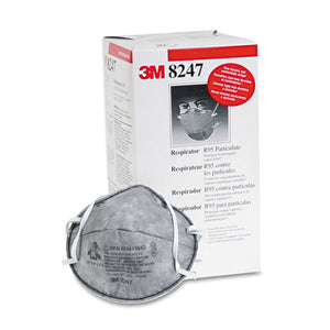 ESMMM8247 - R95 Particulate Respirator W-nuisance-Level Organic Vapor Relief, 20-box