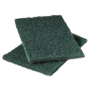 ESMMM86 - Commercial Heavy-Duty Scouring Pad, Green, 6 X 9, 12-pack