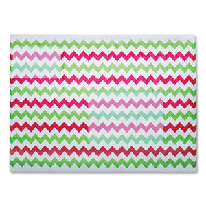 Decorative Plastic Bubble Mailer, #5, Bubble Lining, Self-adhesive Closure, 10.5 X 15.25, Varying Multicolor Pattern
