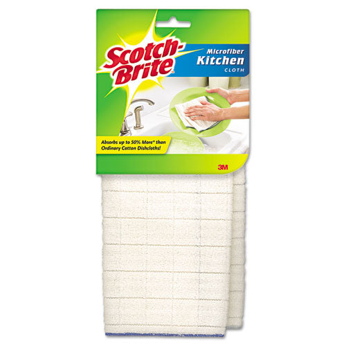 ESMMM90322 - Kitchen Cleaning Cloth, Microfiber, White, 2-pack, 12 Packs-carton