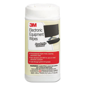 ESMMMCL610 - Electronic Equipment Cleaning Wipes, 5 1-2 X 6 3-4, White, 80-canister
