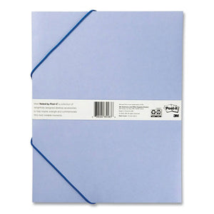 Folio, 1 Section, Letter Size, Blue, 2-pack