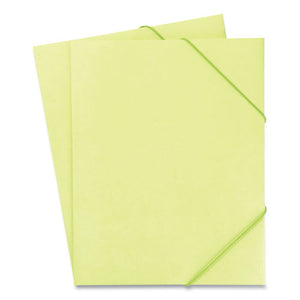 Folio, 1 Section, Letter Size, Green, 2-pack