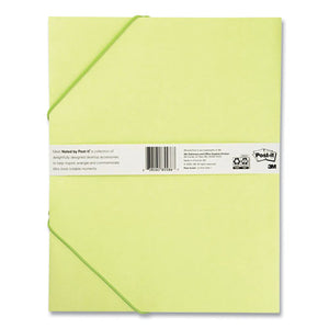 Folio, 1 Section, Letter Size, Green, 2-pack