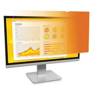 ESMMMGF215W9B - FRAMELESS GOLD PRIVACY FILTER, FOR 21.5", WIDESCREEN, MONITOR, 16:9 ASPECT RATIO