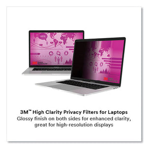 High Clarity Privacy Filter For 13.3" Widescreen Laptop, 16:9 Aspect Ratio