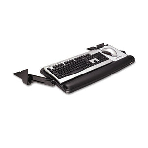 ESMMMKD90 - Adjustable Under Desk Keyboard Drawer, 27 3-10w X 16 8-10d, Black