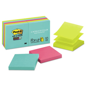 Pop-up 3 X 3 Note Refill, Miami, 100 Notes-pad, 18 Pads-pack