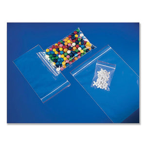 Reclosable Zip Poly Bags, 2 Mil, 9 X 12, Clear, 1,000-carton