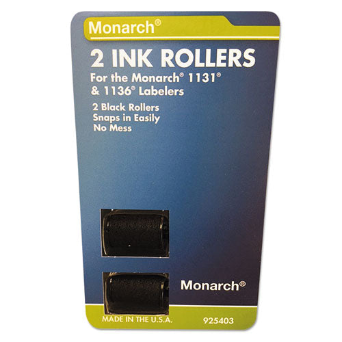 ESMNK925403 - 925403 Replacement Ink Rollers, Black, 2-pack