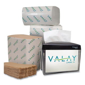 Valay Interfolded Napkins, 1-ply, 6.3 X 8.85, Kraft, 6,000-carton