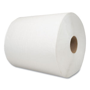 Morsoft Universal Roll Towels, 1-ply, 8" X 700 Ft, White, 6 Rolls-carton