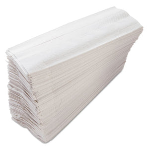 ESMORC122 - C-FOLD PAPER TOWELS, 11 X 10.13, WHITE, 200 TOWELS-PACK, 12 PACKS-CARTON