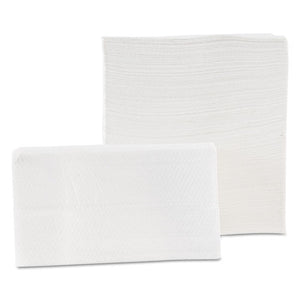 ESMORD20500 - Tall-Fold Napkins, 1-Ply, 7 X 13 1-2, White, 500-pack, 20 Packs-carton