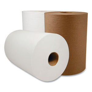 10 Inch Tad Roll Towels, 1-ply, 7.25" X 500 Ft, White, 6 Rolls-carton