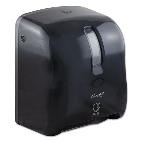 ESMORVT1008 - Valay Hardwound Towel Dispenser, 11.75" X 14" X 8.5", Black