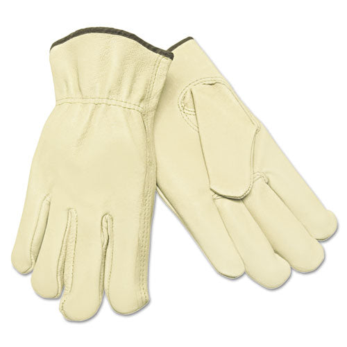 ESMPG3400S - Unlined Driver's Gloves, Small, Straight Thumb, Grain Leather