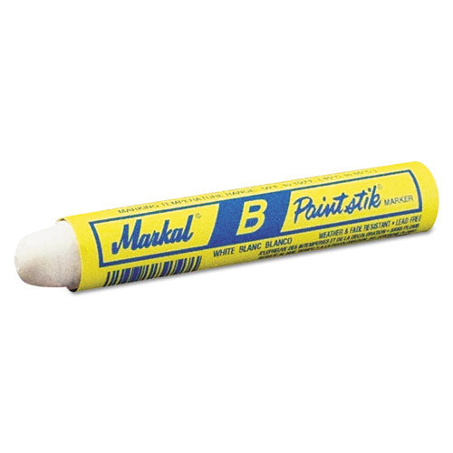 ESMRK80420 - Paintstik B Marker, White, 3-8"