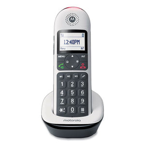 Cd5013 Digital Cordless Telephone With Answering Machine, Base And 3 Handsets, White-black