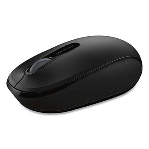 Mobile 1850 Wireless Optical Mouse, 2.4 Ghz Frequency-16.4 Ft Wireless Range, Left-right Hand Use, Black
