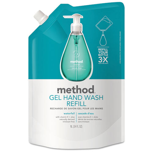 ESMTH01181 - Gel Hand Wash Refill, Waterfall, 34 Oz Pouch