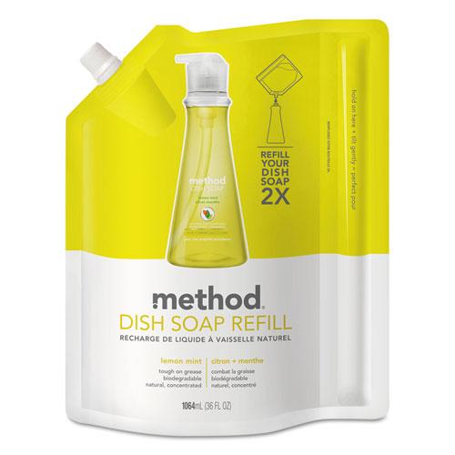 ESMTH01341EA - Dish Soap Refill, Lemon Mint, 36 Oz Pouch