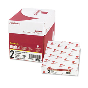 ESNEK17390 - Fast Pack Digital Carbonless Paper, 8-1-2 X 11, White-canary, 2500-carton