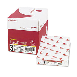 ESNEK17392 - Fast Pack Digital Carbonless Paper, 8-1-2 X 11, Pink-canary-white, 2500-carton