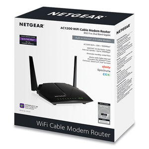 Docsis 3.0 High-speed Wi-fi Cable Modem Router, 2 Ports, Dual-band 2.4 Ghz-5 Ghz