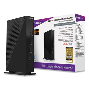 Ac1750 Wi-fi Cable Modem Router, 1 Port, Dual-band 2.4 Ghz-5 Ghz