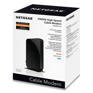 Cm500 16 X 4 Docsis 3.0 Cable Modem, 300 Mbps