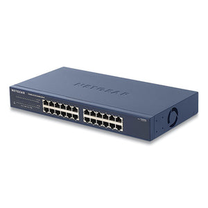Unmanaged Gigabit Ethernet Switch, 48 Gbps Bandwidth, 256 Kb Buffer, 24 Ports