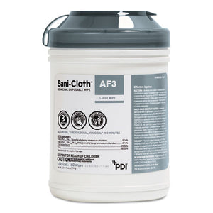 ESNICP13872 - Sani-Cloth Af3 Germicidal Disposable Wipes, 6 X 6 3-4, 12 Per Carton