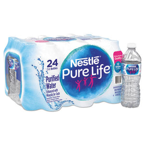 ESNLE101264CT - Pure Life Purified Water, 16.9 Oz Bottle, 24-carton