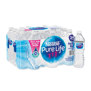ESNLE101264 - Pure Life Purified Water, 0.5 Liter Bottles, 24-carton, 78 Cartons-pallet