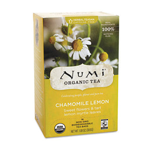 ESNUM10150 - Organic Teas And Teasans, 1.8oz, Chamomile Lemon, 18-box