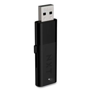 Usb 2.0 Flash Drive, 64 Gb, Black